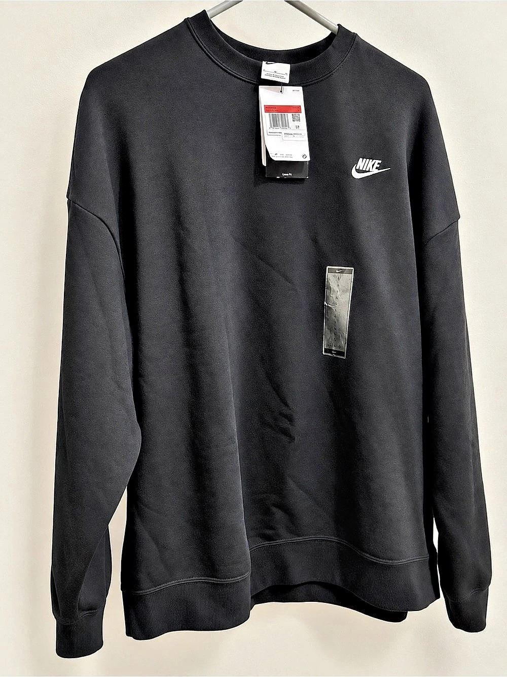 Nike Sportswear Phoenix Fleece Black Unisex Size Large NWT
